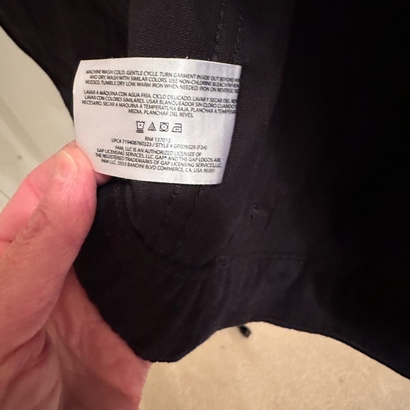 GAP Black Corduroy Jacket - Size XL - Picture 6 of 8